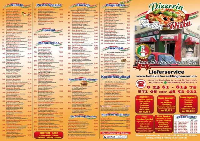 BookNoFees: Restaurante – Bella Vista Pizzeria – Recklinghausen – Pizzería Bella Vista, foto 2