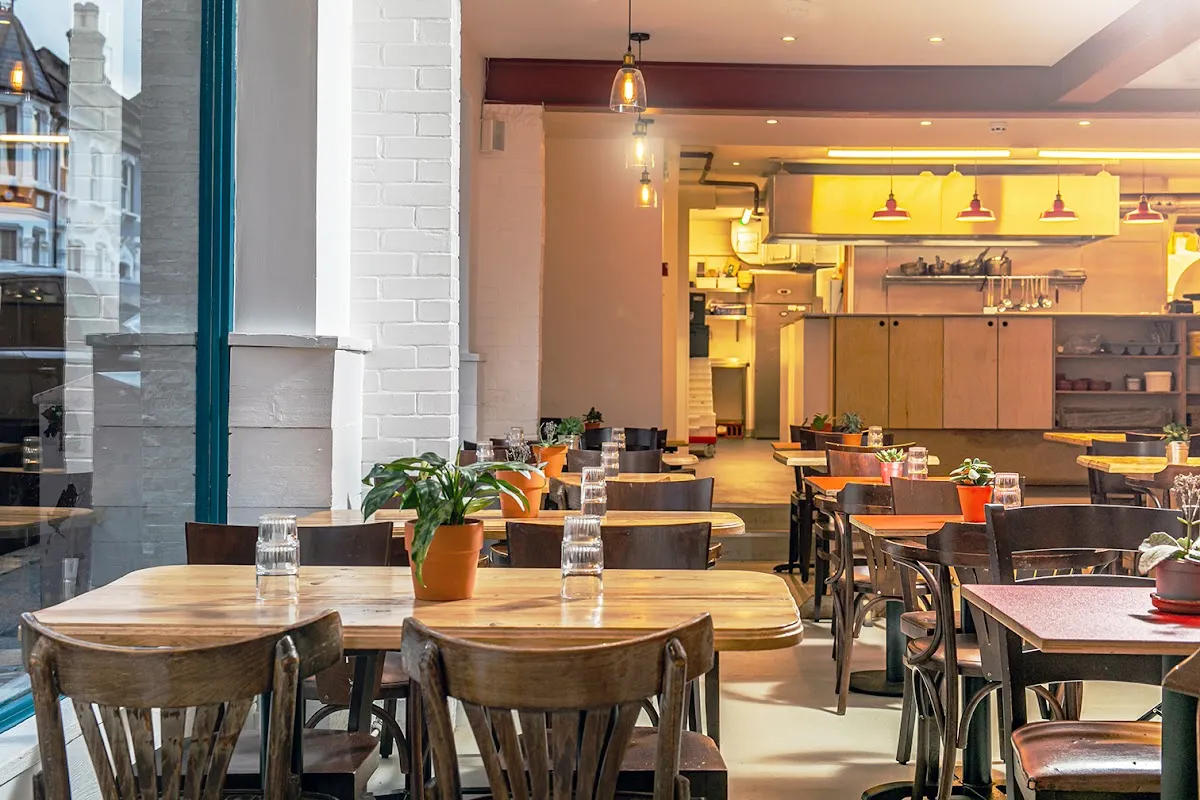 BookNoFees: Restaurante – Dusty Knuckle Bakery – London – Panadería Dusty Knuckle, foto 1