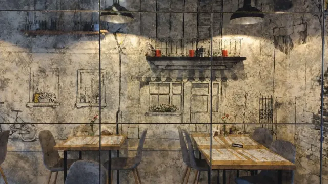 BookNoFees: Restaurante – Naleśnikarnia Kwadrat – Warsaw – La crepería Kwadrat, foto 3