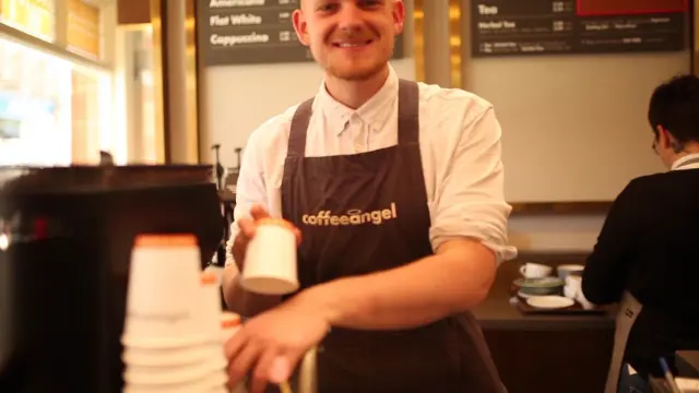 BookNoFees: Cafetería – Coffee Angel – Dublin – Ángel del café, foto 3