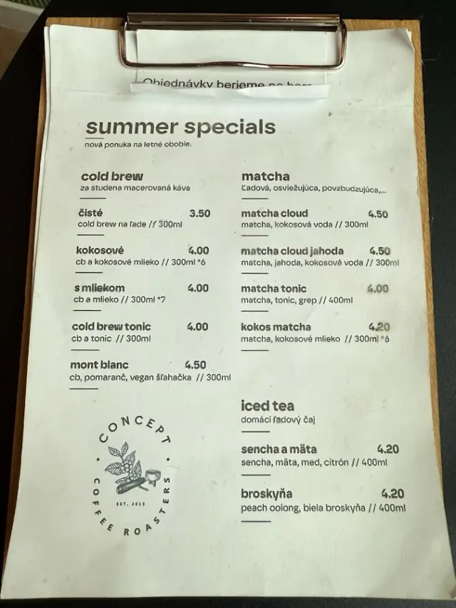 BookNoFees: Cafetería – Concept Coffee Bratislava – Bratislava – Concept Coffee Bratislava, foto 2