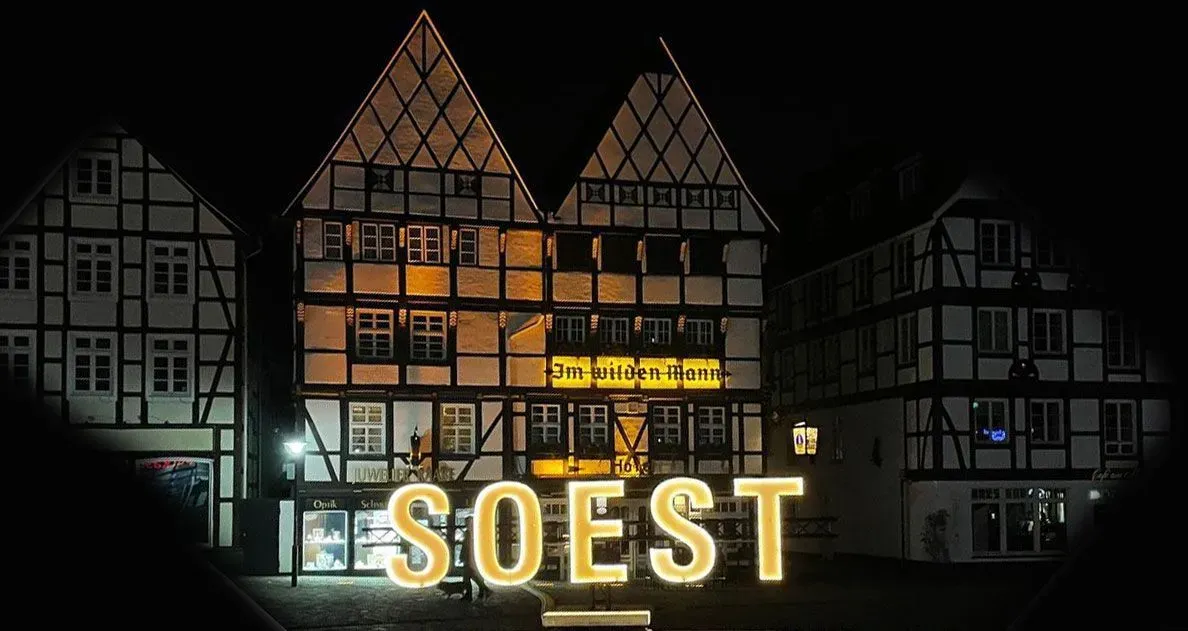BookNoFees: Restaurante – Im Wilden Mann – Soest – En el Wilden Mann, foto 1