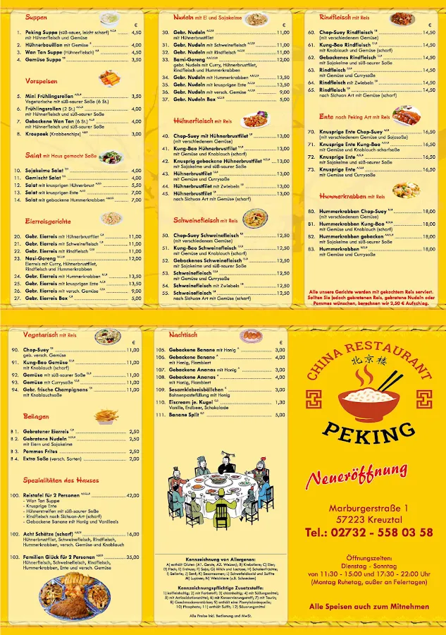 BookNoFees: Restaurante – China Restaurant Peking – Kreuztal – Restaurante chino Pekín, foto 2
