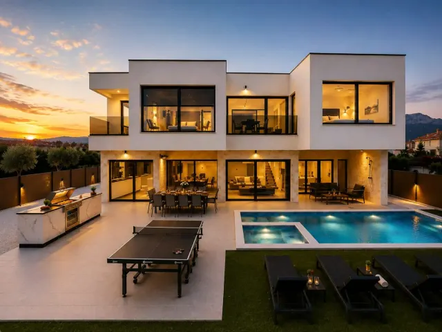 BookNoFees: Villa Just be Alive · 5 recámaras · Gimnasio · Piscina · Jacuzzi – Kaštel Stari