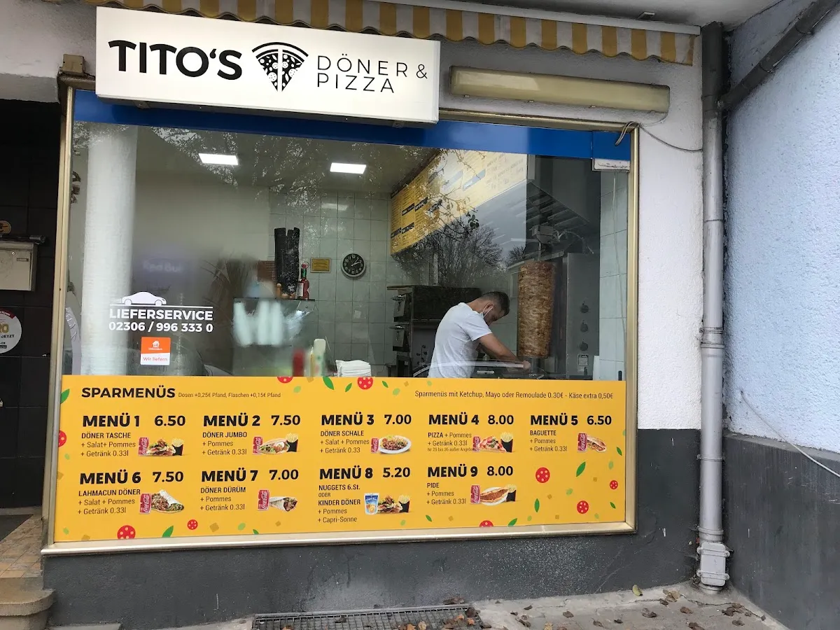 BookNoFees: Bar de tapas – Tito's Döner & Pizza – Lünen – Tito's Döner & Pizza, foto 1